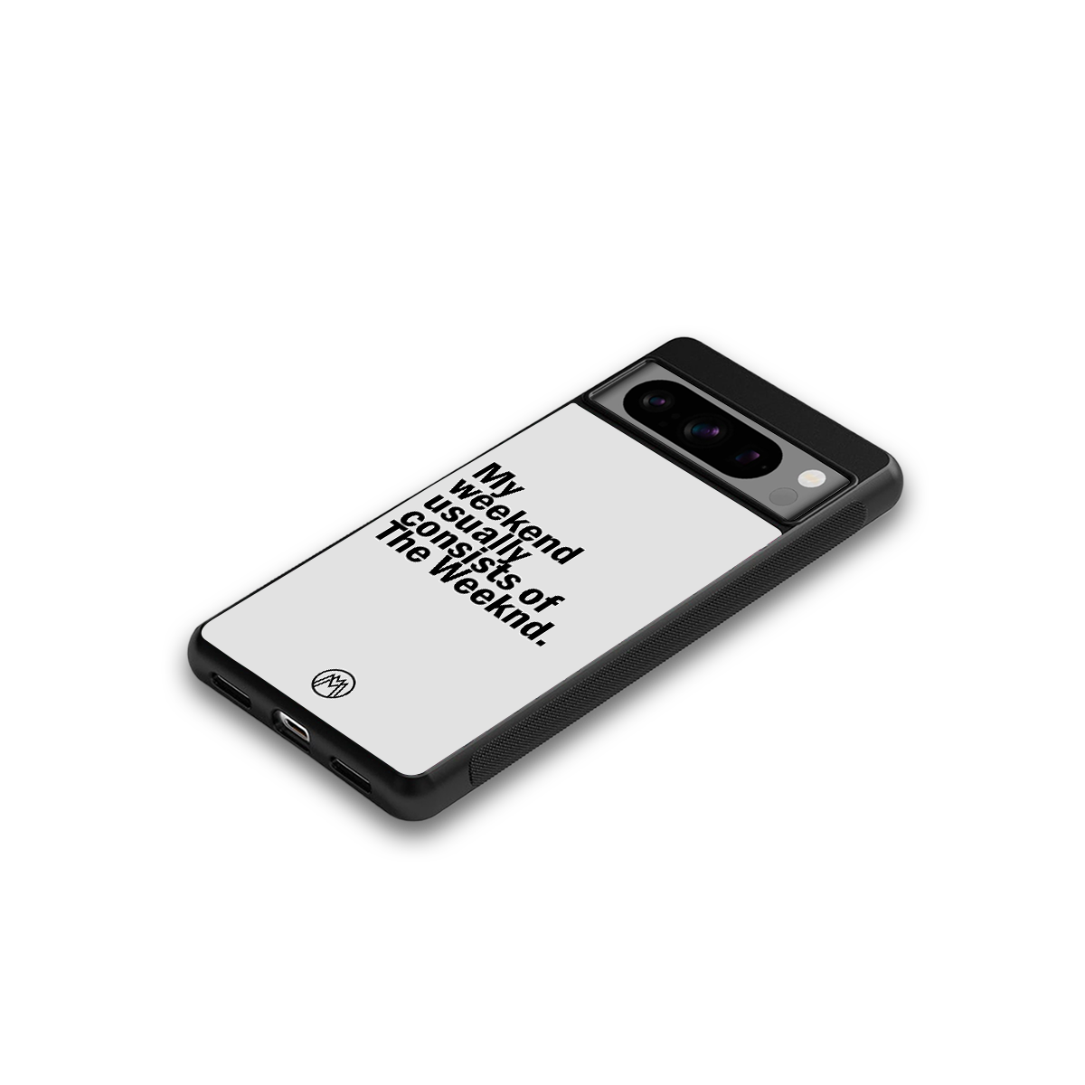 weeknd mood back phone cover | glass case for google pixel 8 pro