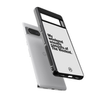 weeknd mood back phone cover | glass case for Google Pixel 8