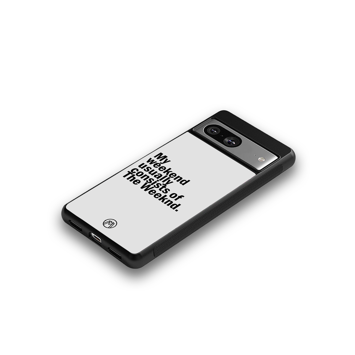 weeknd mood back phone cover | glass case for Google Pixel 8