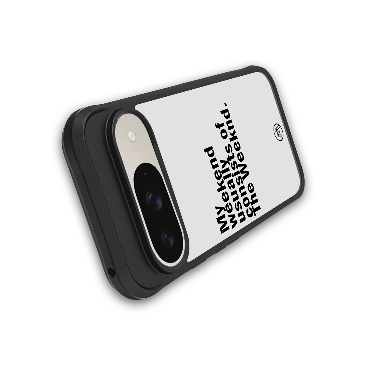 weeknd mood back phone cover | glass case for google pixel 9