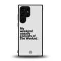 weeknd mood back phone cover | glass case for samsung galaxy s23 ultra
