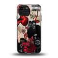weeknd vibes back phone cover | glass case for iphone 13 mini