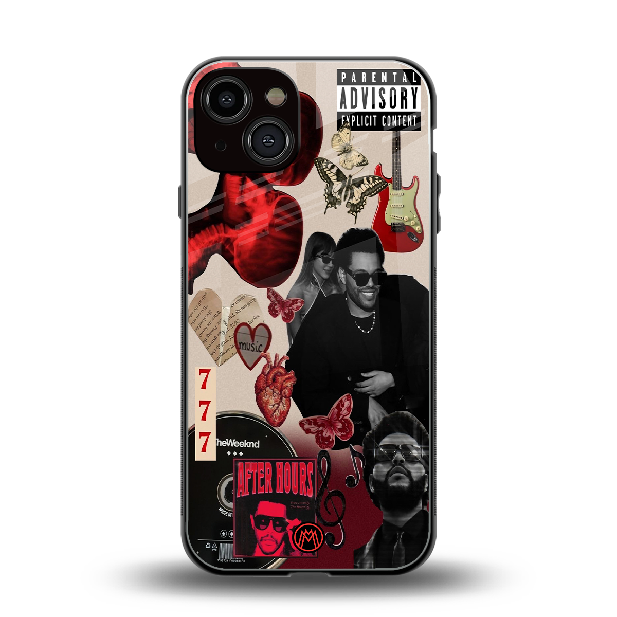 weeknd vibes back phone cover | glass case for iphone 13