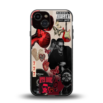 weeknd vibes back phone cover | glass case for iphone 13