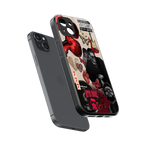 weeknd vibes back phone cover | glass case for iphone 15 plus