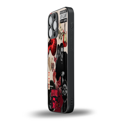weeknd vibes back phone cover | glass case for iphone 14 pro max