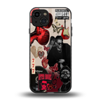 weeknd vibes back phone cover | glass case for iphone 14