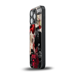 weeknd vibes back phone cover | glass case for iphone 16 pro