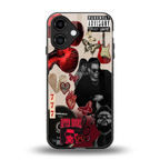 weeknd vibes back phone cover | glass case for iphone 16