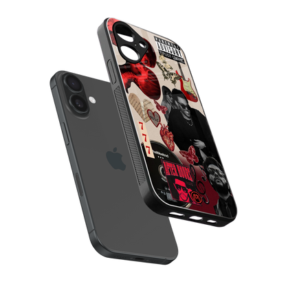 weeknd vibes back phone cover | glass case for iphone 16
