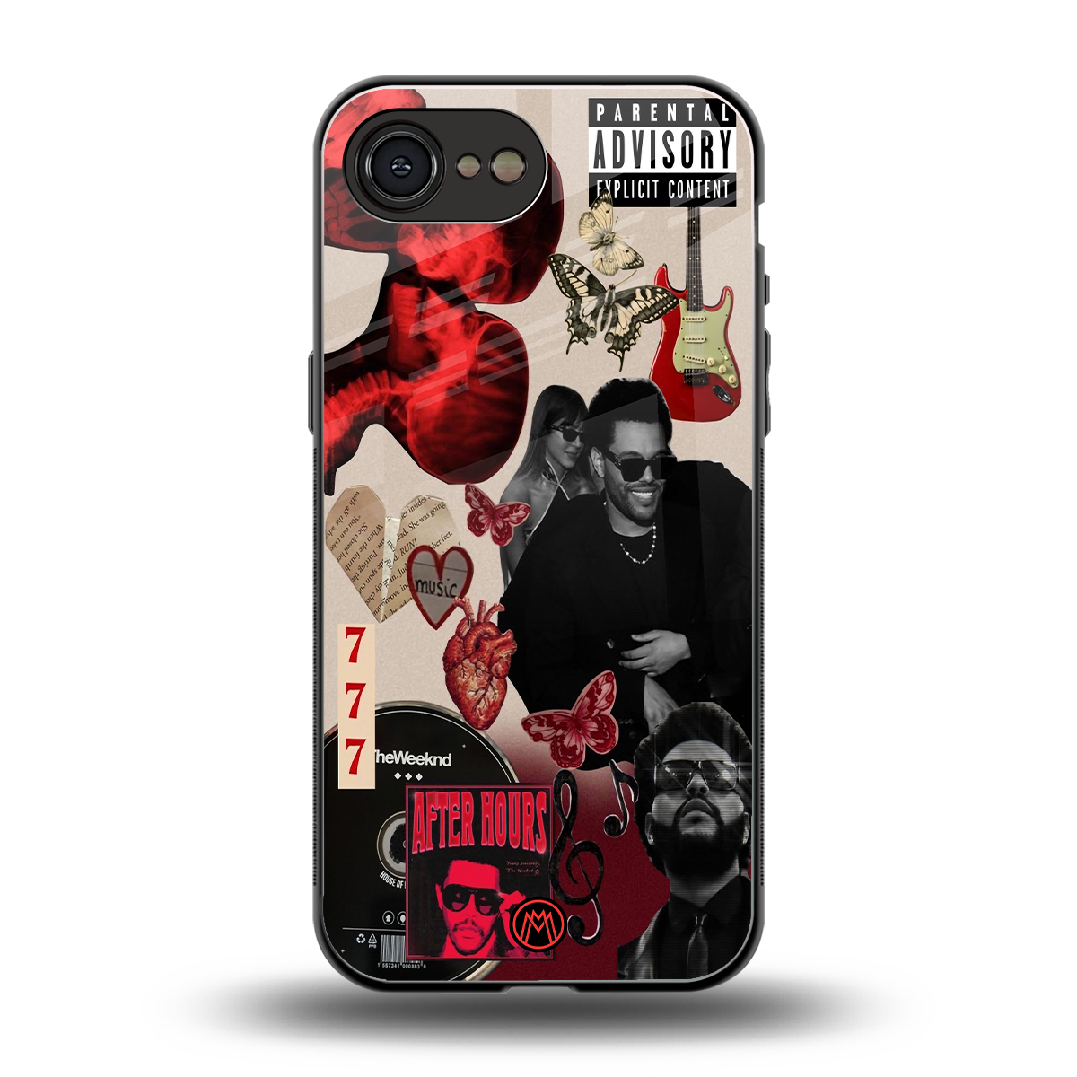 weeknd vibes back phone cover | glass case for iphone 16e