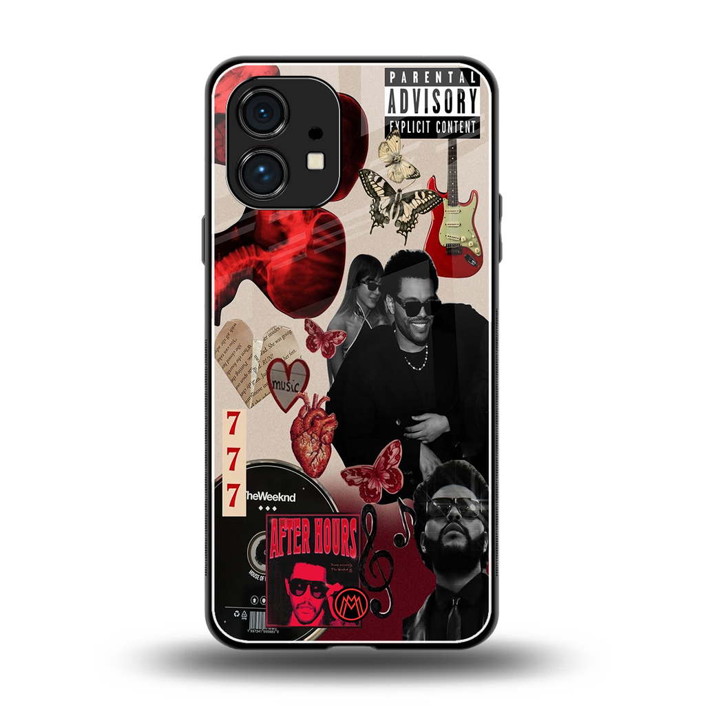 weeknd vibes back phone cover | glass case for nothing phone 1