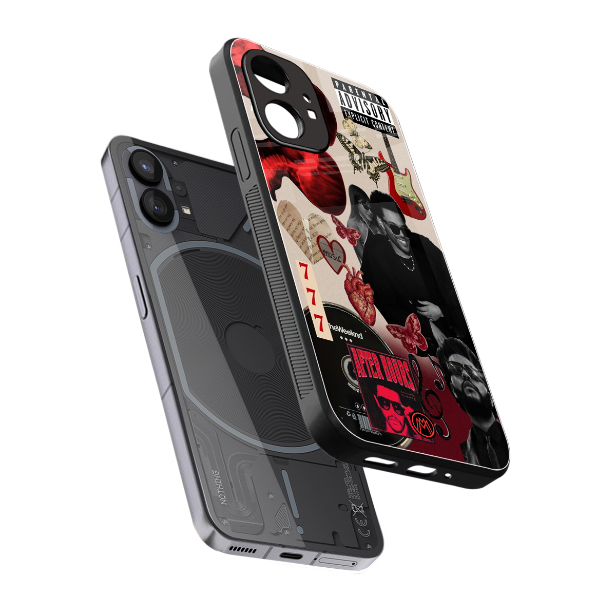 weeknd vibes back phone cover | glass case for nothing phone 1