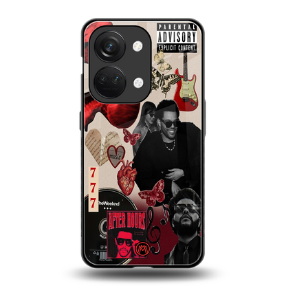 weeknd vibes back phone cover | glass case for oneplus nord 3