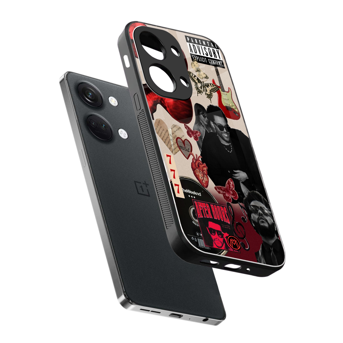 weeknd vibes back phone cover | glass case for oneplus nord 3