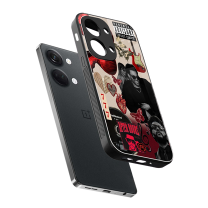 weeknd vibes back phone cover | glass case for oneplus nord 3