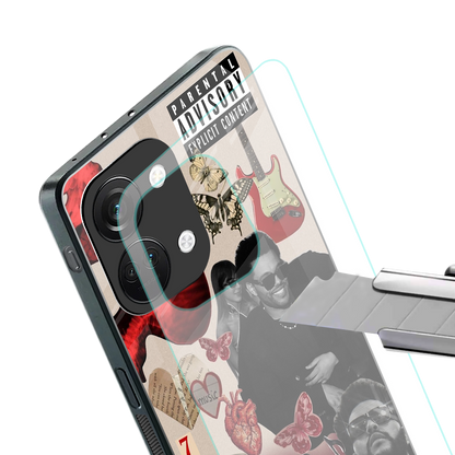 weeknd vibes back phone cover | glass case for oneplus nord 3
