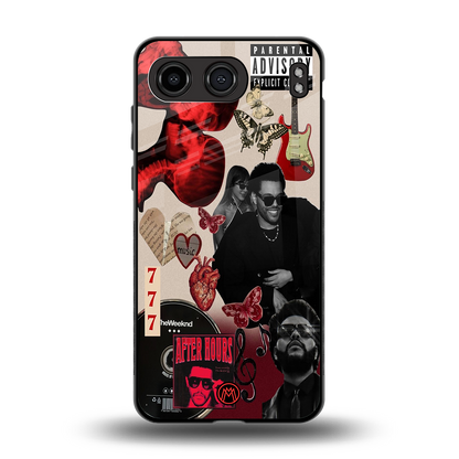 weeknd vibes back phone cover | glass case for oneplus nord 4