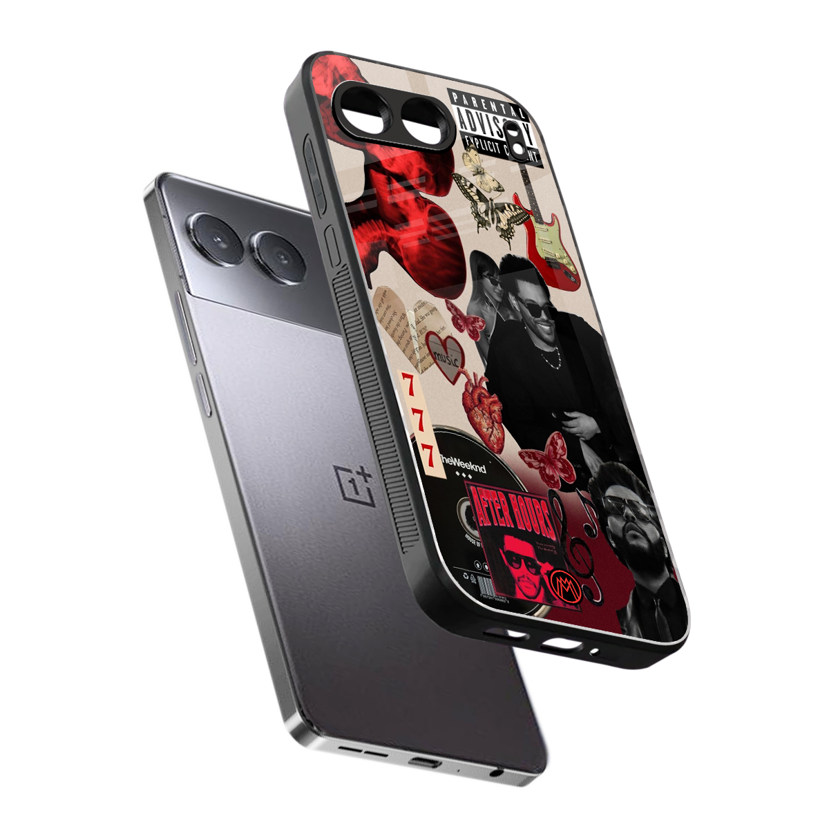weeknd vibes back phone cover | glass case for oneplus nord 4