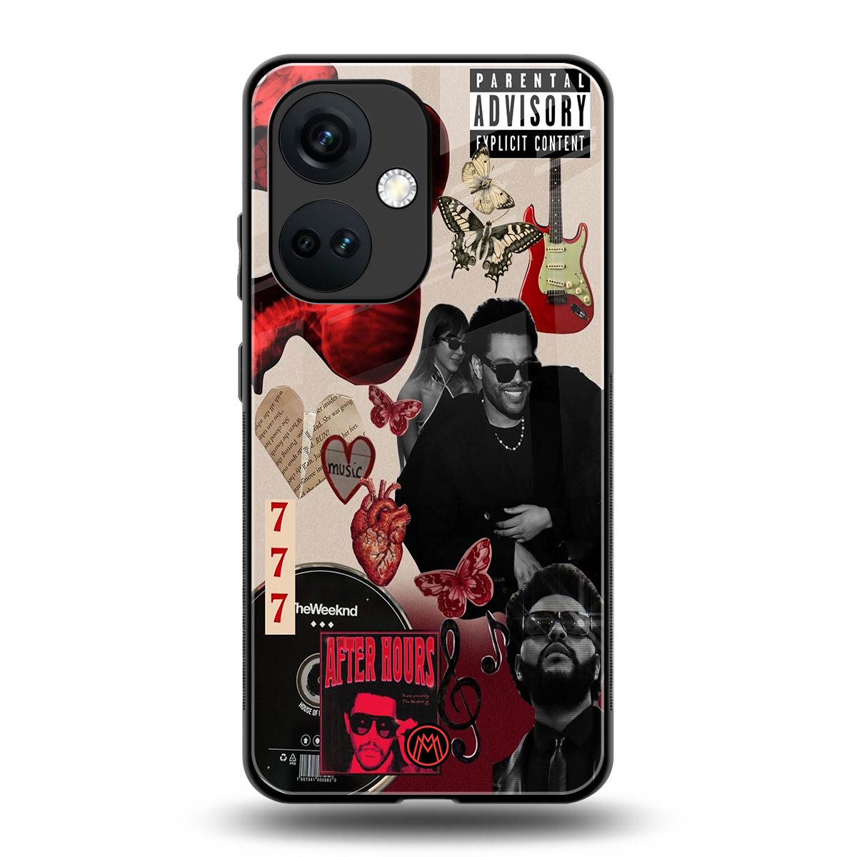weeknd vibes back phone cover | glass case for oneplus nord ce 3
