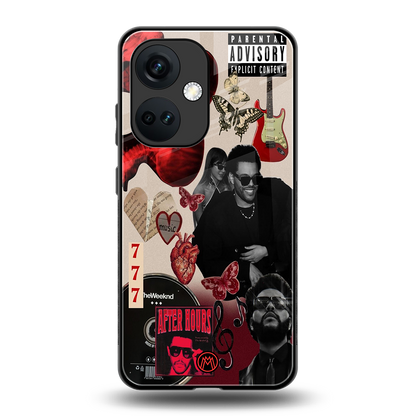weeknd vibes back phone cover | glass case for oneplus nord ce 3