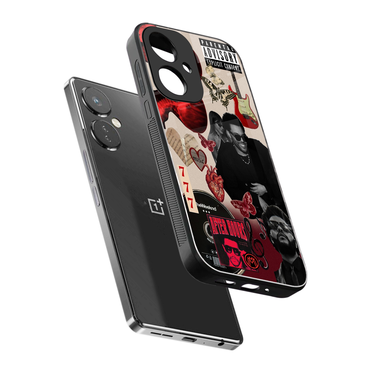weeknd vibes back phone cover | glass case for oneplus nord ce 3