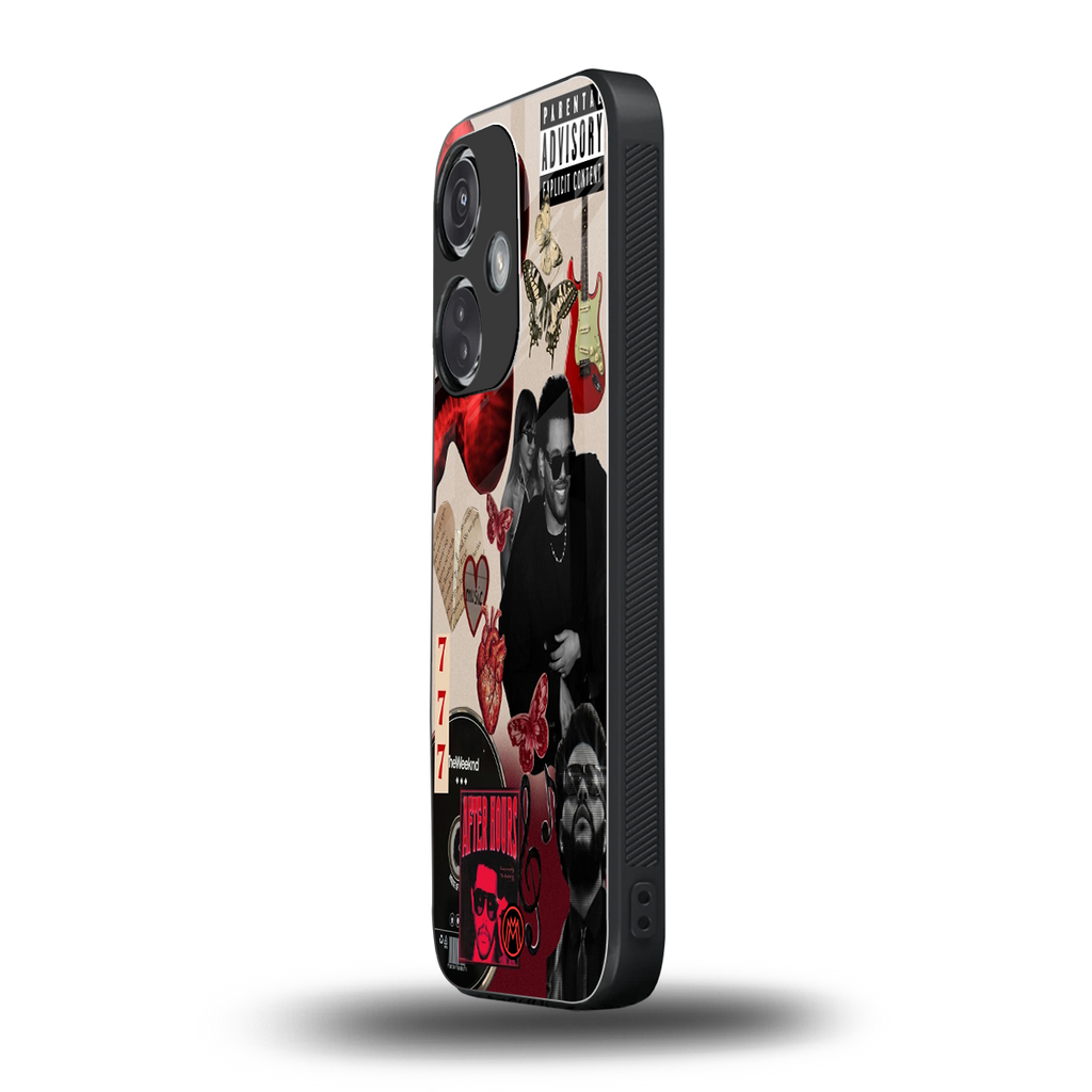 weeknd vibes back phone cover | glass case for oneplus nord ce 3