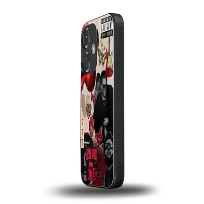 weeknd vibes back phone cover | glass case for oneplus nord ce 3