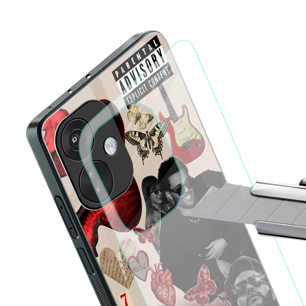 weeknd vibes back phone cover | glass case for oneplus nord ce 3