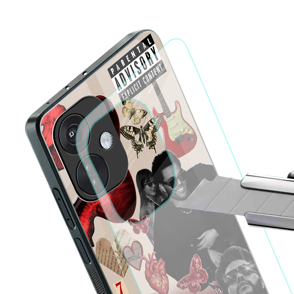 weeknd vibes back phone cover | glass case for oneplus nord ce 3