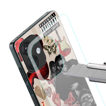 weeknd vibes back phone cover | glass case for oneplus nord ce 3