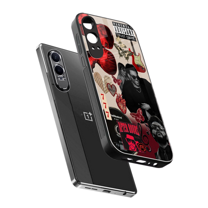 weeknd vibes back phone cover | glass case for oneplus nord ce 4 lite