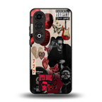 weeknd vibes back phone cover | glass case for oneplus nord ce 4