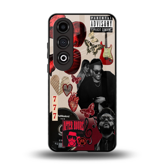 weeknd vibes back phone cover | glass case for oneplus nord ce 4
