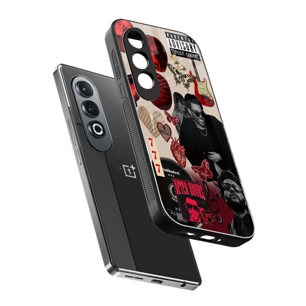 weeknd vibes back phone cover | glass case for oneplus nord ce 4