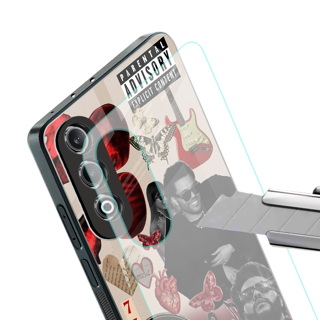 weeknd vibes back phone cover | glass case for oneplus nord ce 4
