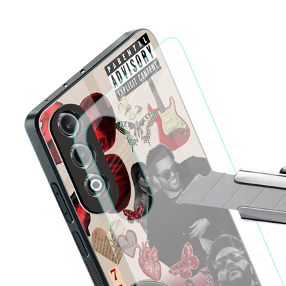 weeknd vibes back phone cover | glass case for oneplus nord ce 4