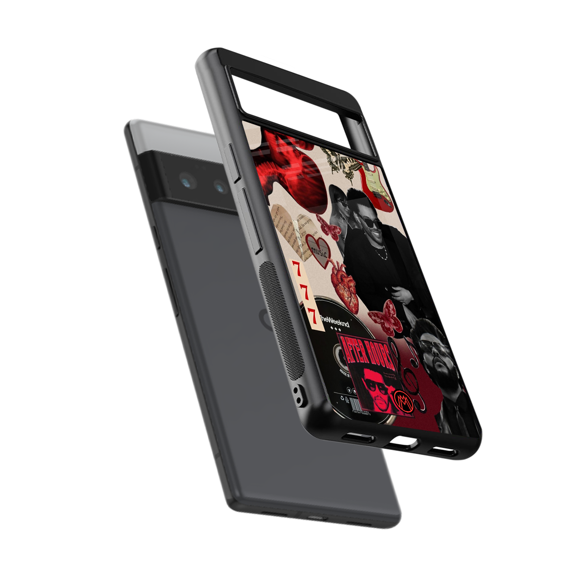 weeknd vibes back phone cover | glass case for google pixel 6 pro