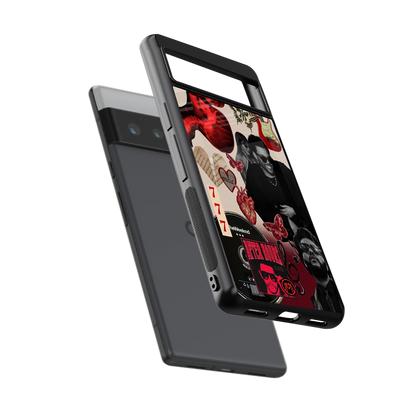 weeknd vibes back phone cover | glass case for google pixel 6 pro