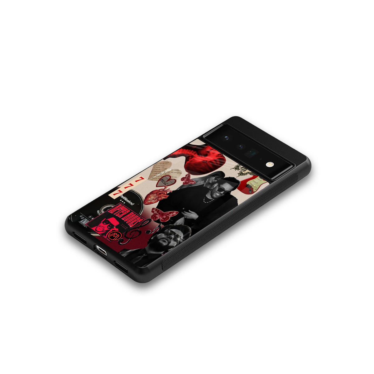 weeknd vibes back phone cover | glass case for google pixel 6 pro