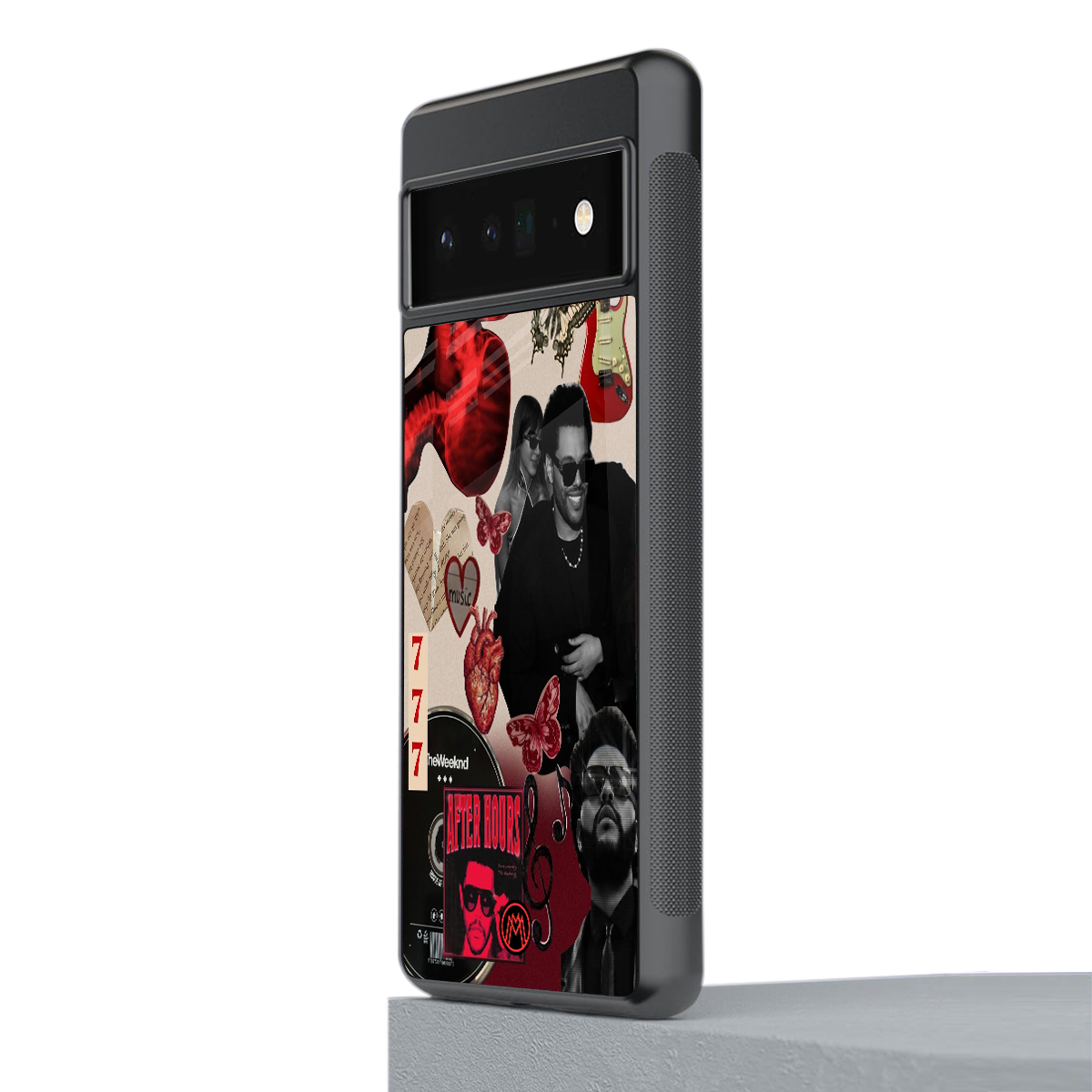 weeknd vibes back phone cover | glass case for google pixel 6 pro