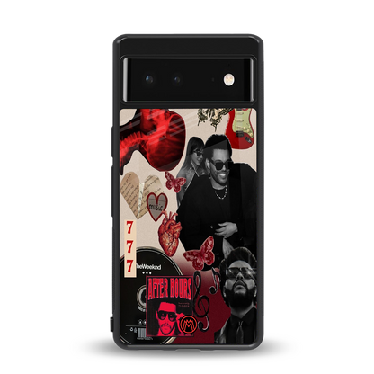 weeknd vibes back phone cover | glass case for Google Pixel 6A