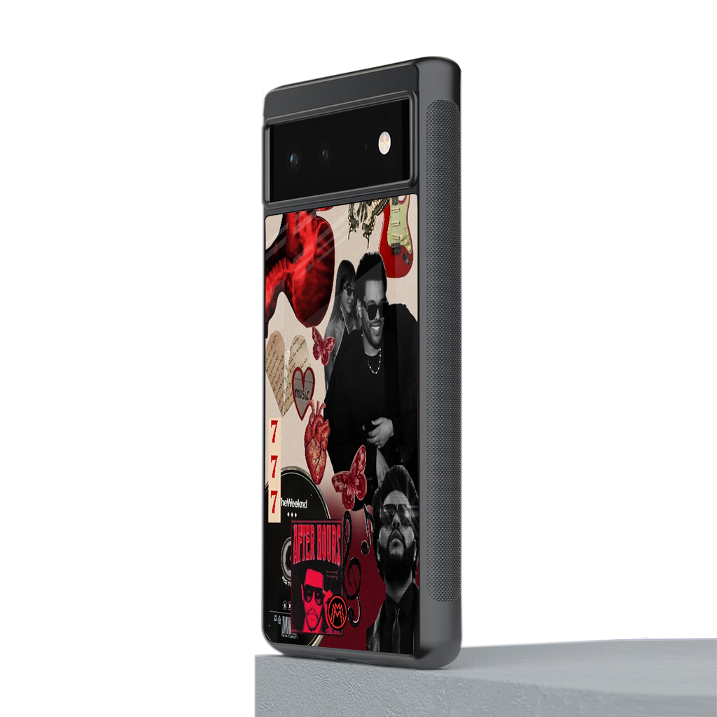 weeknd vibes back phone cover | glass case for Google Pixel 6A
