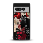 weeknd vibes back phone cover | glass case for google pixel 7 pro