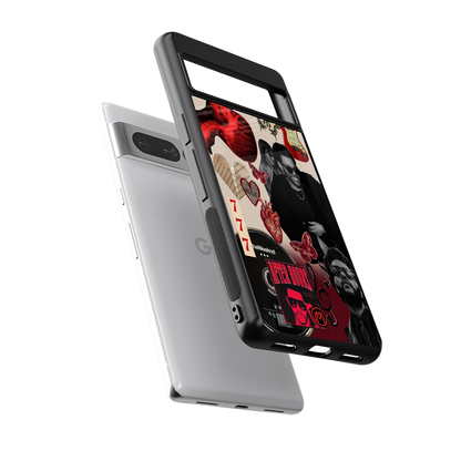 weeknd vibes back phone cover | glass case for google pixel 7 pro