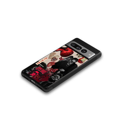 weeknd vibes back phone cover | glass case for google pixel 7 pro