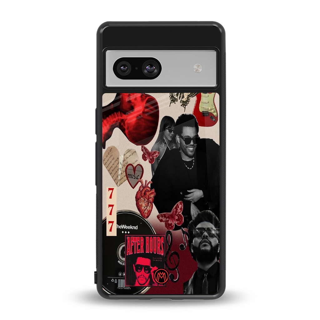 weeknd vibes back phone cover | glass case for Google Pixel 7
