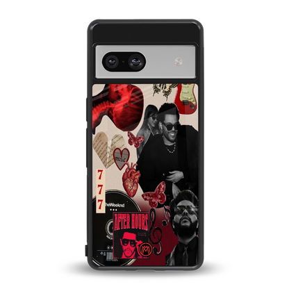 weeknd vibes back phone cover | glass case for Google Pixel 7