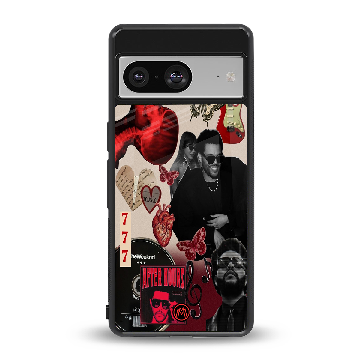 weeknd vibes back phone cover | glass case for Google Pixel 8