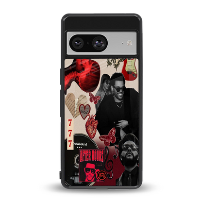 weeknd vibes back phone cover | glass case for Google Pixel 8